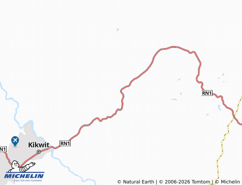 Mappa MICHELIN Kimputu - ViaMichelin
