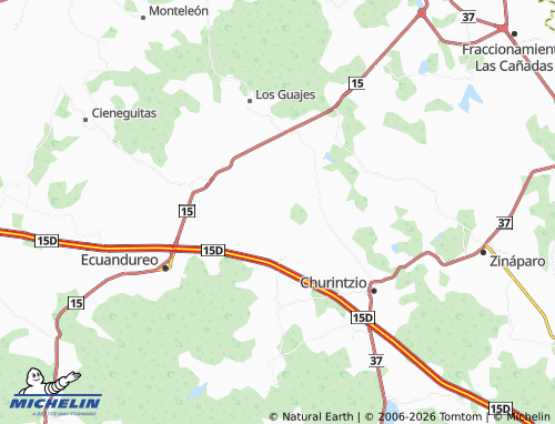 Mappa MICHELIN Las Cruces - ViaMichelin
