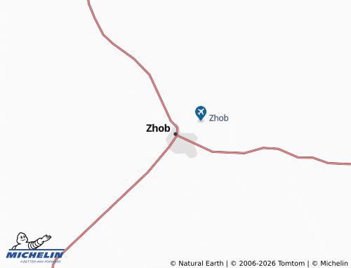 Mappa MICHELIN Zhob - ViaMichelin
