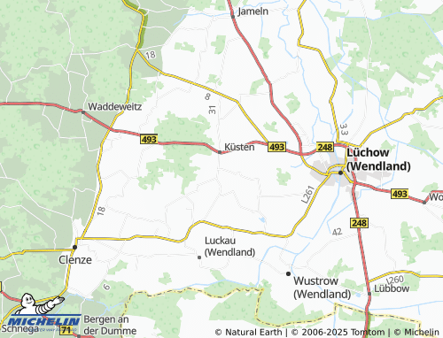 Mappa MICHELIN Naulitz - ViaMichelin