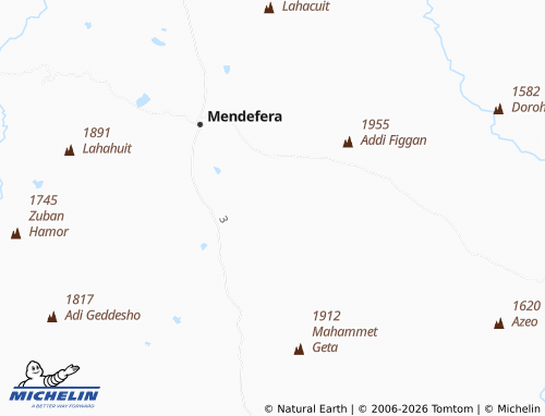 MICHELIN Adi Ada map - ViaMichelin