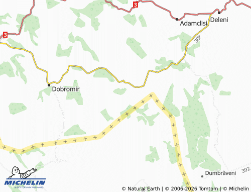 MICHELIN-Landkarte Cetatea - ViaMichelin