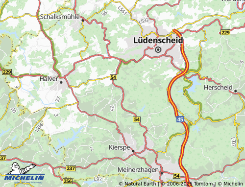 MICHELIN-Landkarte Bollwerk - ViaMichelin