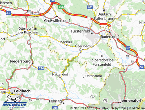 Mapa MICHELIN Ebersdorf - ViaMichelin