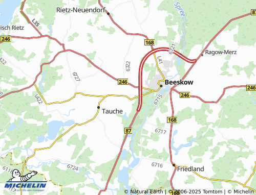 Carte MICHELIN Kohlsdorf - ViaMichelin