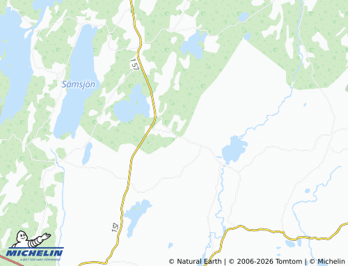 Carte MICHELIN Torsbo - ViaMichelin