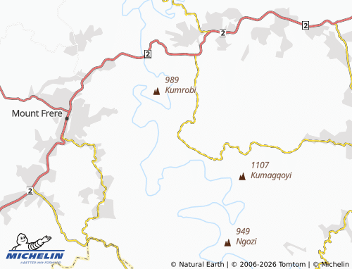 MICHELIN-Landkarte Mpemba - ViaMichelin