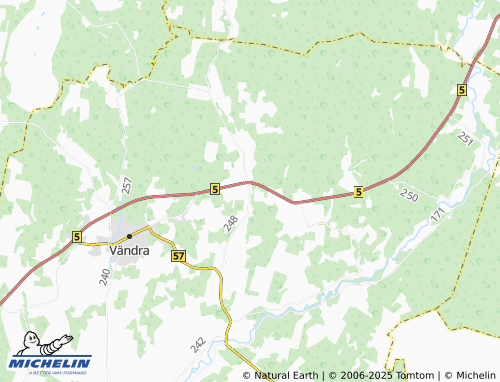 MICHELIN Rõusa map - ViaMichelin