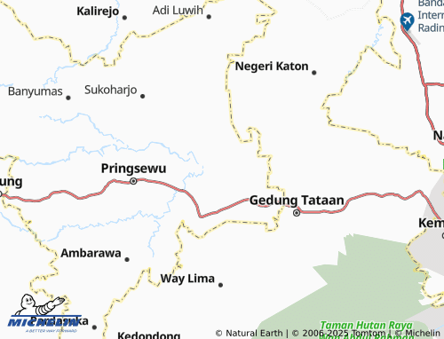 MICHELIN Kediri map - ViaMichelin