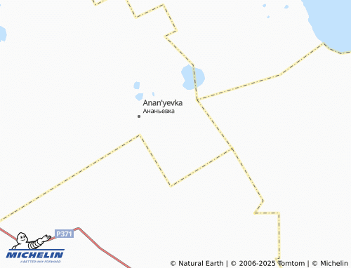 MICHELIN Yekaterinovka map - ViaMichelin