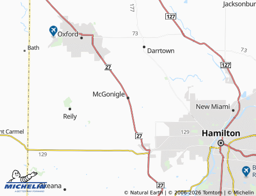 Mapa MICHELIN McGonigle - ViaMichelin
