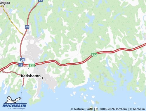 Kaart MICHELIN Kopprarp - ViaMichelin