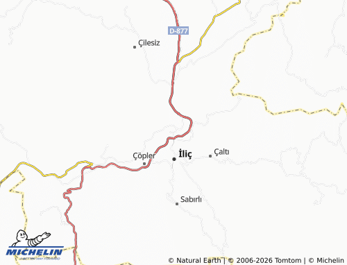 MICHELIN İbrahim Çeçen map - ViaMichelin