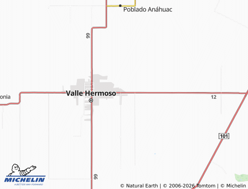 MICHELIN Lucio Monroy map - ViaMichelin