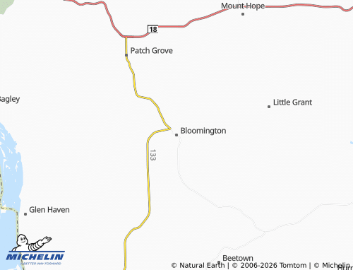 Mapa MICHELIN Bloomington - ViaMichelin
