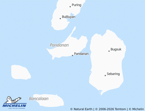 Kaart MICHELIN Pandanan - ViaMichelin