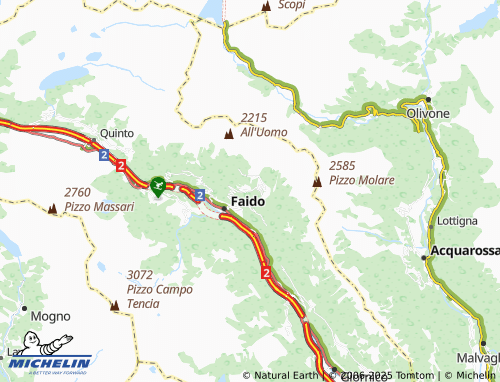MICHELIN Campello map - ViaMichelin