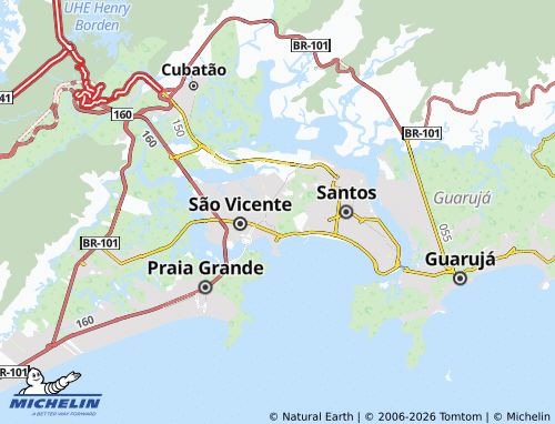 Mapa MICHELIN Morro Voturuá - ViaMichelin
