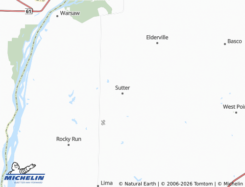 Mappa MICHELIN Sutter - ViaMichelin
