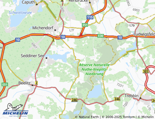 MICHELIN Fresdorf map - ViaMichelin