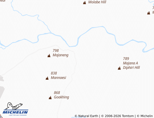Mappa MICHELIN Tobane - ViaMichelin