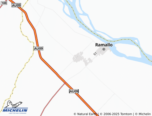 MICHELIN Villa Ramallo map - ViaMichelin