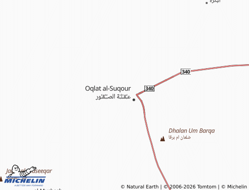 MICHELIN-Landkarte al-Sa'adah - ViaMichelin