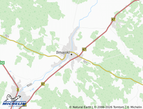 MICHELIN-Landkarte Ilmajoki - ViaMichelin