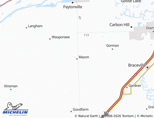 Mapa MICHELIN Mazon - ViaMichelin