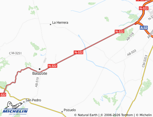 MICHELIN El Cuartico map - ViaMichelin