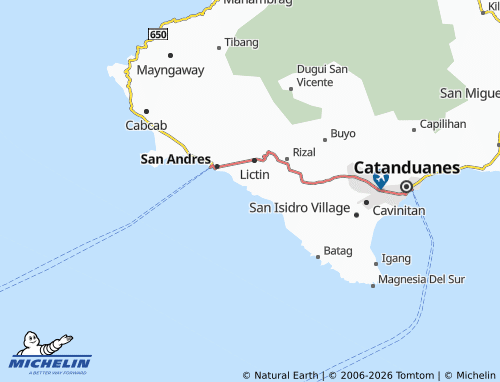 MICHELIN Yocti map - ViaMichelin