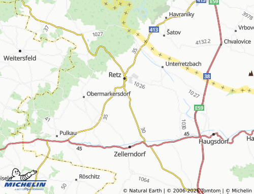 MICHELIN Unternalb map - ViaMichelin