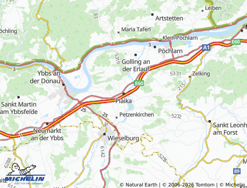 Mappa MICHELIN Plaika - ViaMichelin