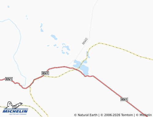 Mapa MICHELIN Monkanda - ViaMichelin