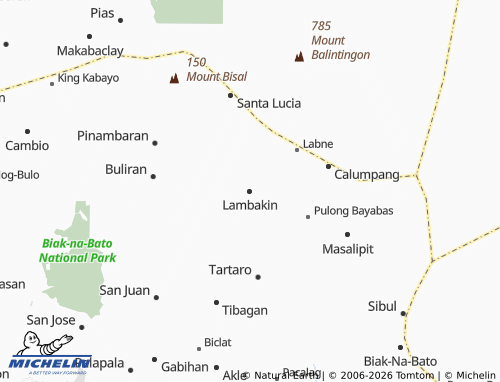 Mappa MICHELIN Lambakin - ViaMichelin