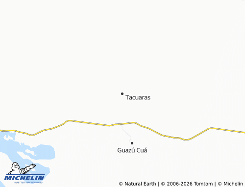 Mapa MICHELIN Tacuaras - ViaMichelin
