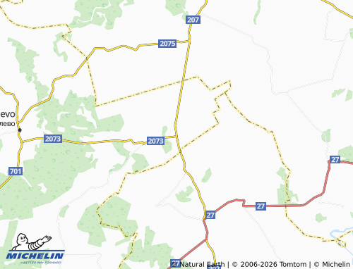 MICHELIN-Landkarte Vekilski - ViaMichelin