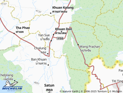MICHELIN Khuan Sato map - ViaMichelin
