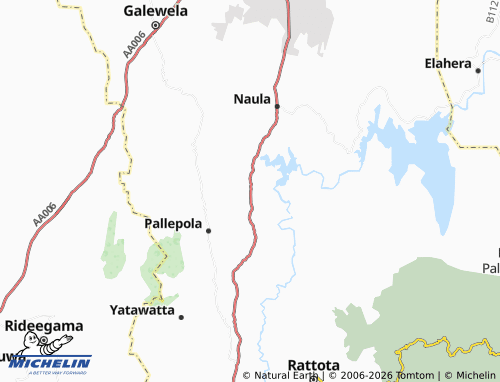 Mapa MICHELIN Ududeniya - ViaMichelin