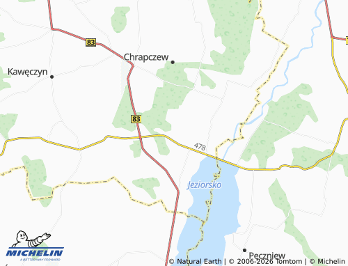 Carte MICHELIN Zborów - ViaMichelin