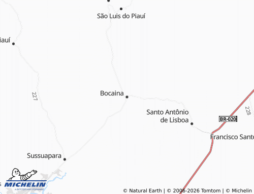 Carte MICHELIN Bocaina - ViaMichelin