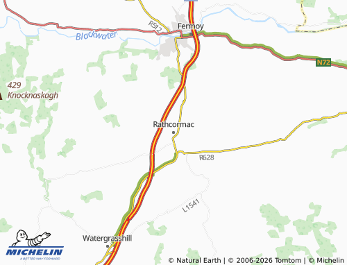 Mapa MICHELIN Rathcormac - ViaMichelin