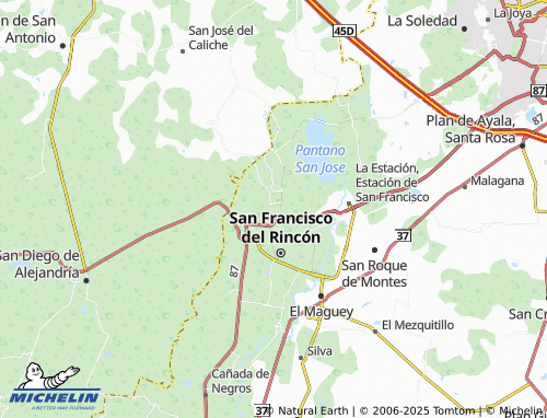 Carte MICHELIN Parra - ViaMichelin