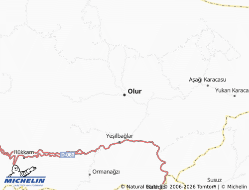 MICHELIN Olur map - ViaMichelin