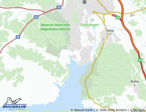 MICHELIN Vårdsätra map - ViaMichelin