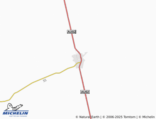 MICHELIN Coronel Vidal map - ViaMichelin