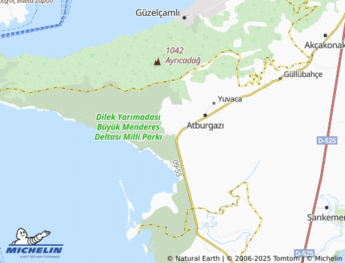 MICHELIN Tuzburgazı map - ViaMichelin