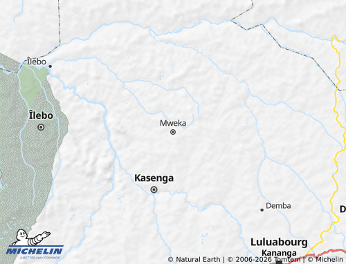 Mapa MICHELIN Mweka - ViaMichelin