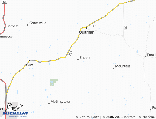 Mapa MICHELIN Enders - ViaMichelin