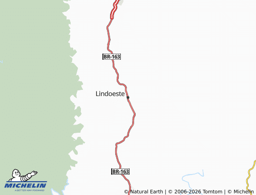 Mappa MICHELIN Lindoeste - ViaMichelin